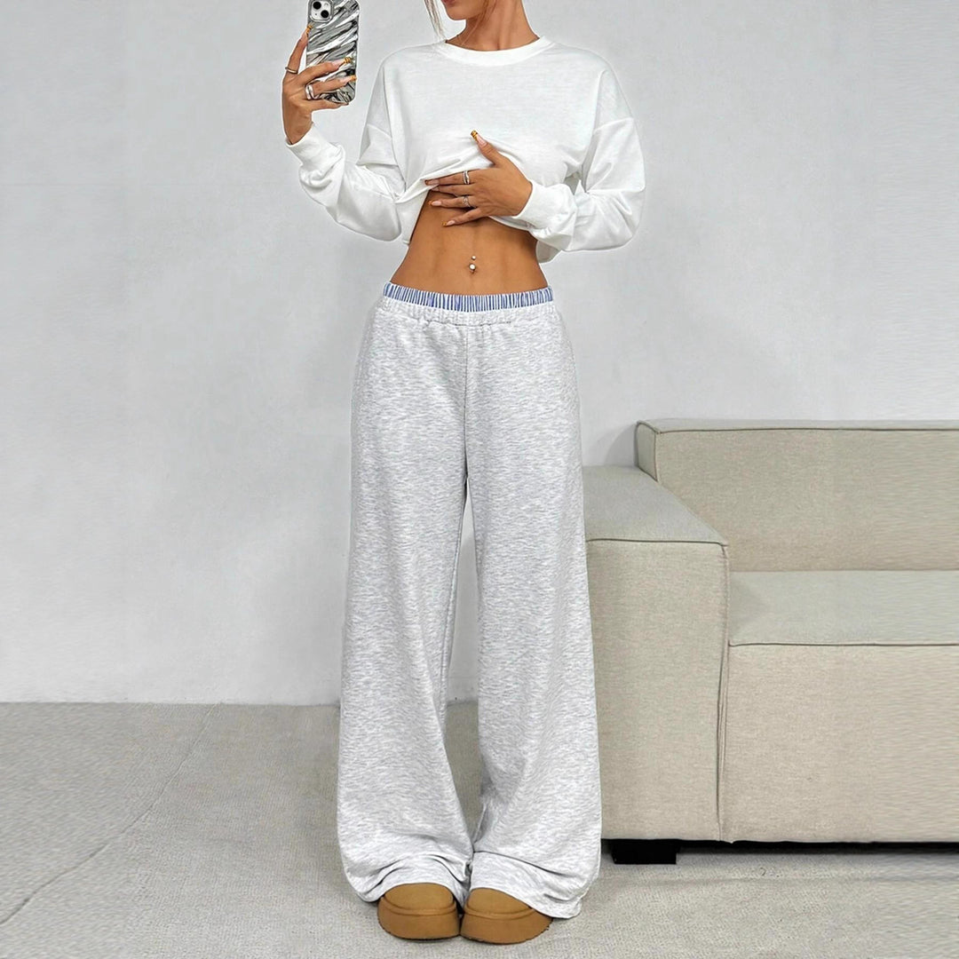 Damen Legere Baumwollhose R&B