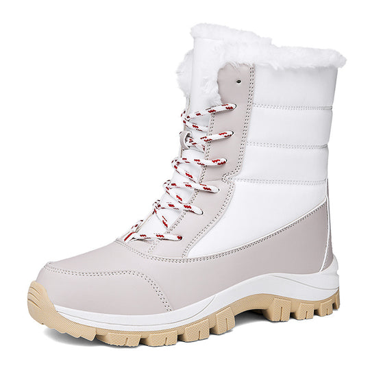 Damen Winterstiefel mit rutschfester Sohle und wärmendem Futter R&B
