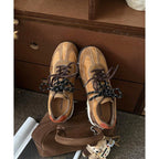 Damen modische Sneakers mit strapazierfähigem Wildleder und atmungsaktiver Sohle R&B