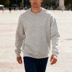 Herren bequemer Sweatshirt mit relaxed-fit Schnitt und elastischen Bündchen R&B