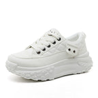 Damen modische Plateau Sneakers mit dämpfendem Sohlenprofil R&B
