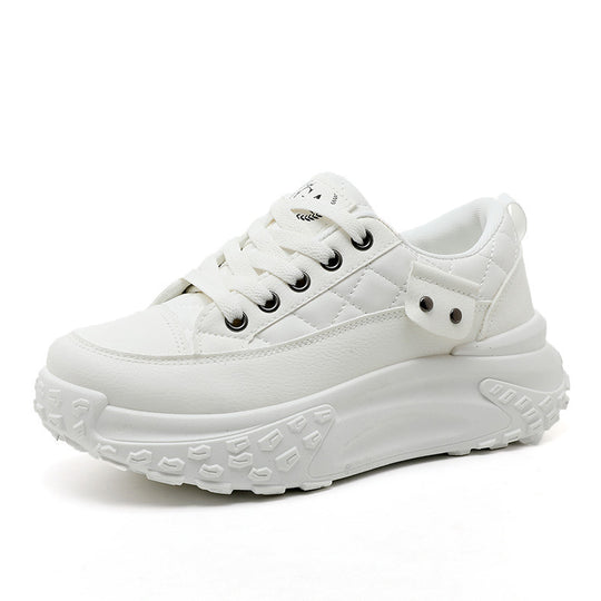 Damen modische Plateau Sneakers mit dämpfendem Sohlenprofil R&B