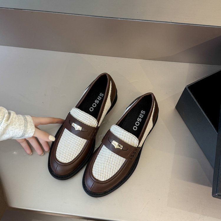 Damen Modische Mokassins mit eleganter Schnallenverzierung R&B