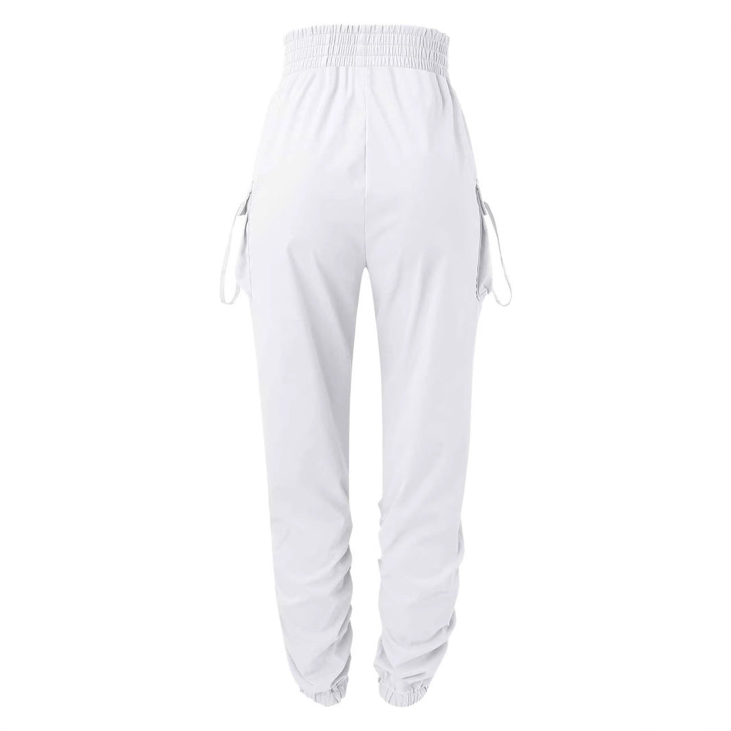 Damen Cargo-Hose mit Raffung und praktischen Taschen R&B