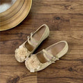 Damen Ballerinas mit dekorativem Blumenmotiv R&B