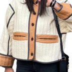 Damen modische Steppjacke R&B