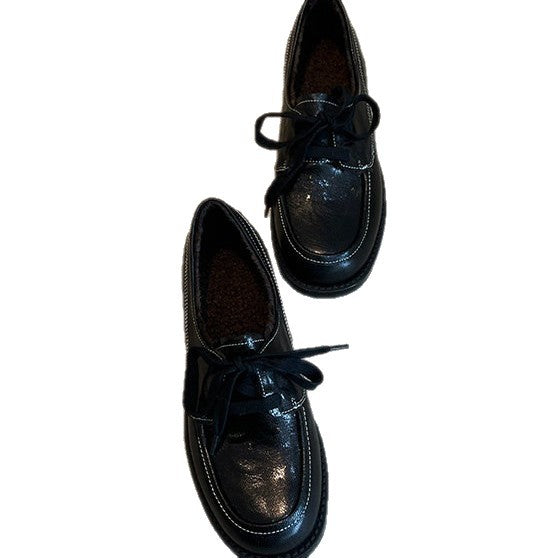 Damen Schnürschuhe mit hochwertigem Leder und komfortabler Innensohle R&B