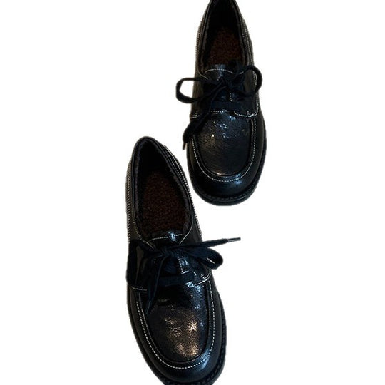Damen Schnürschuhe mit hochwertigem Leder und komfortabler Innensohle R&B