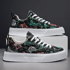 Damen Sneakers mit elastischem Stoff und rutschfester Sohle R&B