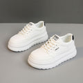 Damen Platform Sneakers mit modernem Design und bequemer Dämpfung R&B