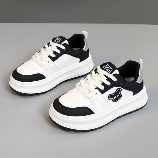 Damen Chunky Sneakers mit atmungsaktiver Mesh-Oberfläche und rutschfester Sohle R&B