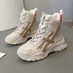 Damen Plüschgefütterte Winter Sneakers R&B