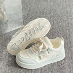 Damen Modische Sneakers mit verspieltem Design und hochwertigem Obermaterial