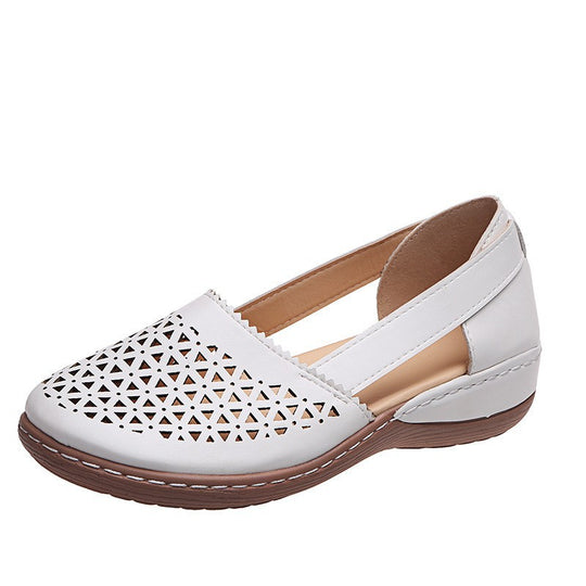Damen Atmungsaktive Slip-On Sandalen mit seitlicher Öffnung und modischem Design R&B