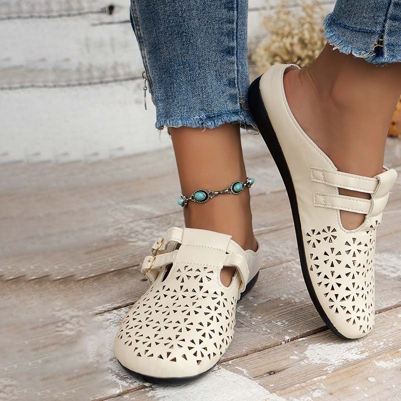 Lässige flache hohle Schuhe R&B