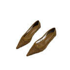 Damen Slingback Pumps mit transparentem Netzdesign R&B