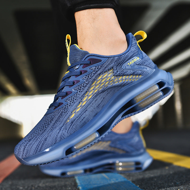 Damen Sportliche Laufschuhe mit atmungsaktiver Mesh-Oberfläche und stoßdämpfender Sohle R&B