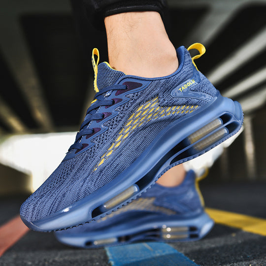 Damen Sportliche Laufschuhe mit atmungsaktiver Mesh-Oberfläche und stoßdämpfender Sohle R&B