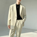 Herren eleganter Anzugblazer mit modernem Schnitt und feinem Innenfutter