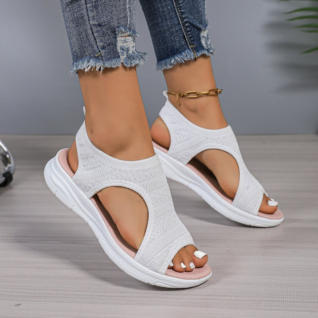 Damen Sportliche Freizeitsandalen mit atmungsaktivem Obermaterial R&B