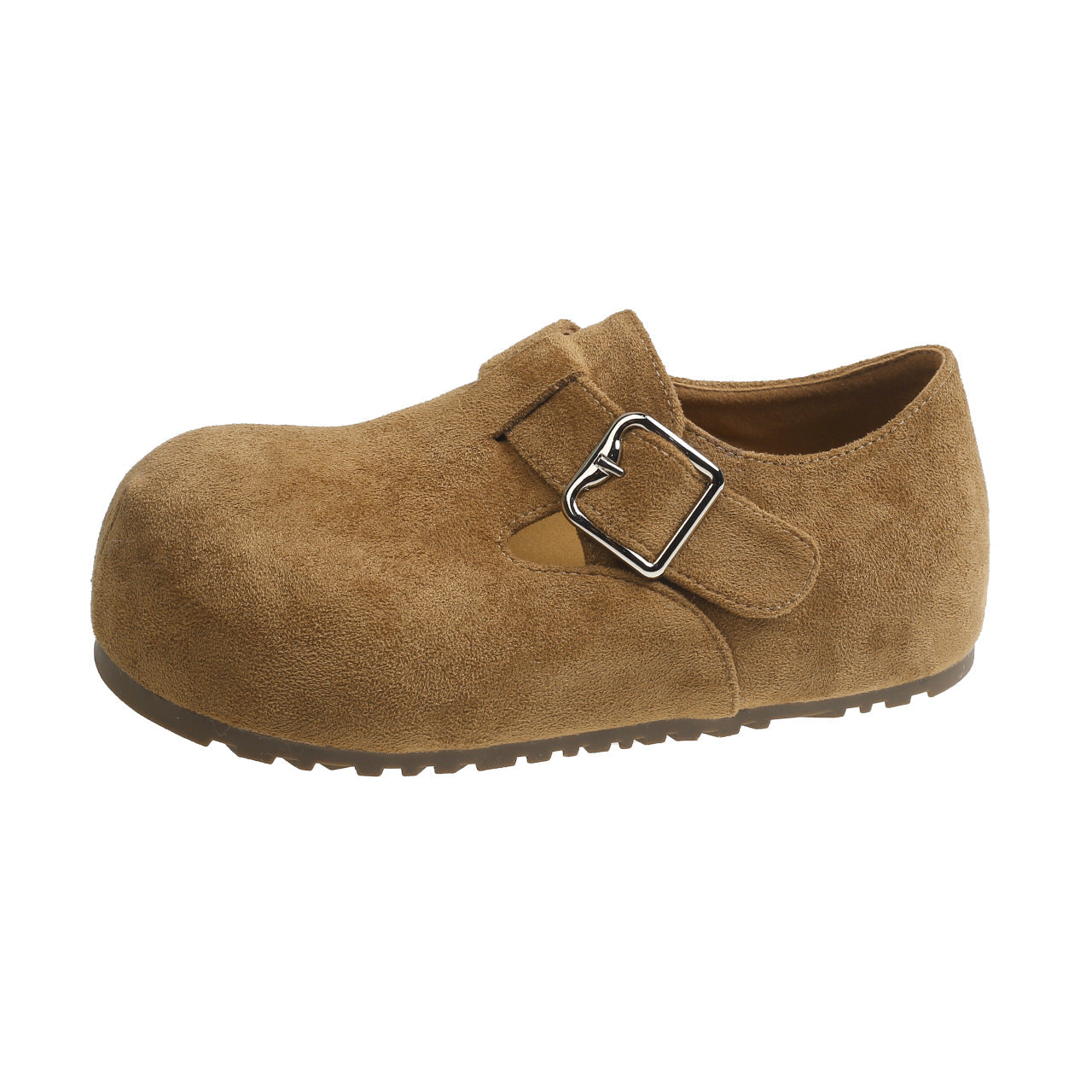 Damen Clogs mit modischer Schnalle und ergonomischem Fußbett R&B