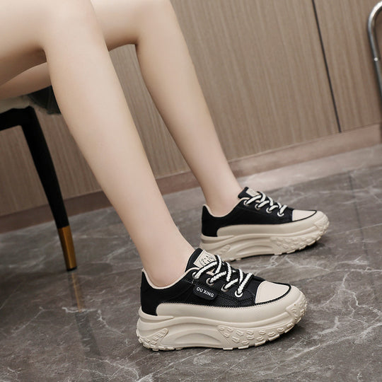 Damen Hochwertige Trend Sneakers mit dicker Profilsohle und sportlichem Design R&B