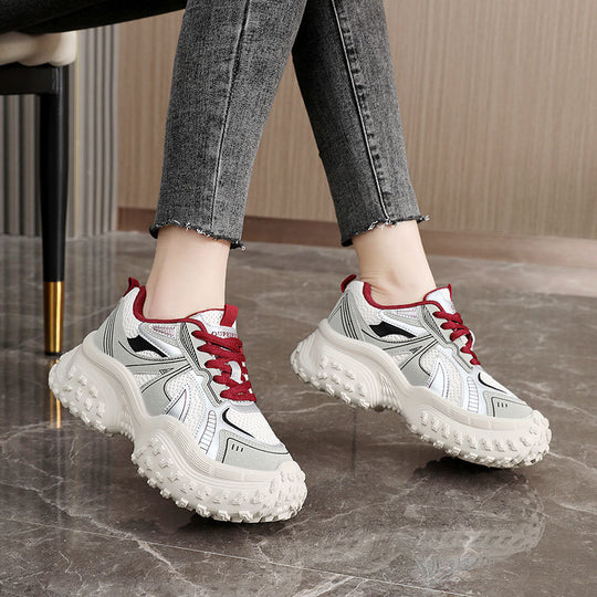 Damen Sportliche Sneakers mit dämpfendem Sohlenprofil und innovativem Design R&B