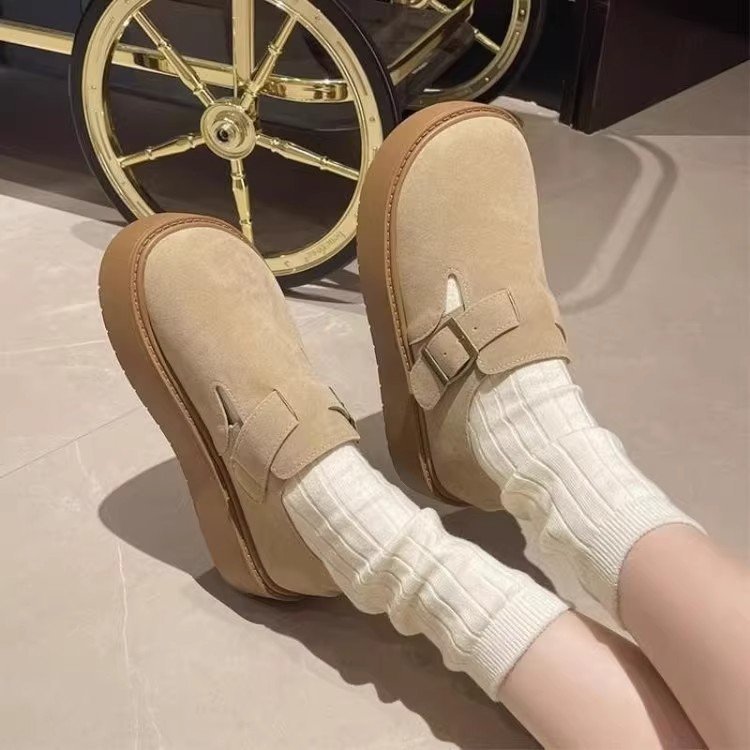 Damen Komfortable Clogs mit modischem Schnallenverschluss R&B
