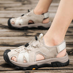 Damen Sportliche Trekking-Sandalen mit rutschfester Sohle und atmungsaktivem Design R&B