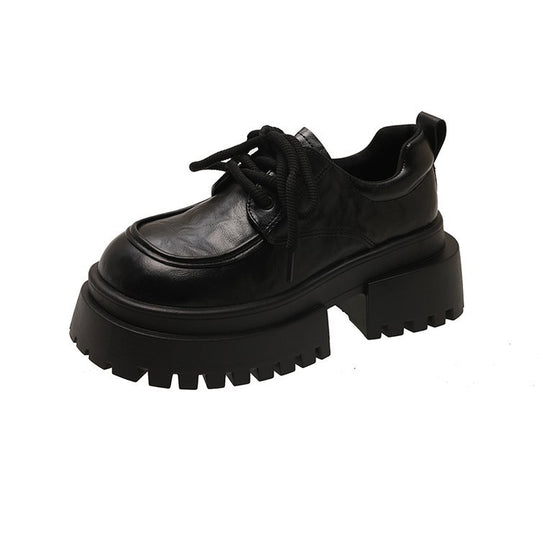 Damen Chunky Schnürschuhe mit dicker Sohle R&B