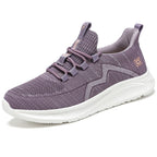 Damen Sportliche Sneakers mit atmungsaktive Netzkonstruktion und dämpfender Sohle R&B