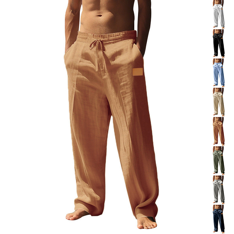 Herren strandtaugliche Leinenhose R&B