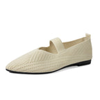 Damen Elegante Ballerinas mit durchbrochenem Design und atmungsaktivem Obermaterial R&B