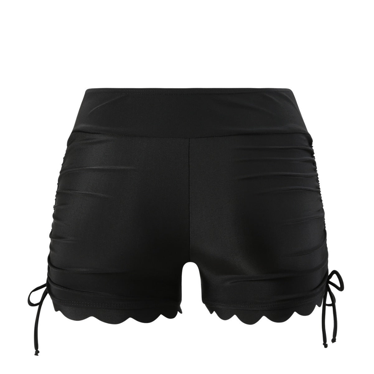Damen Badeshorts mit verstellbarem Raffungsdesign R&B