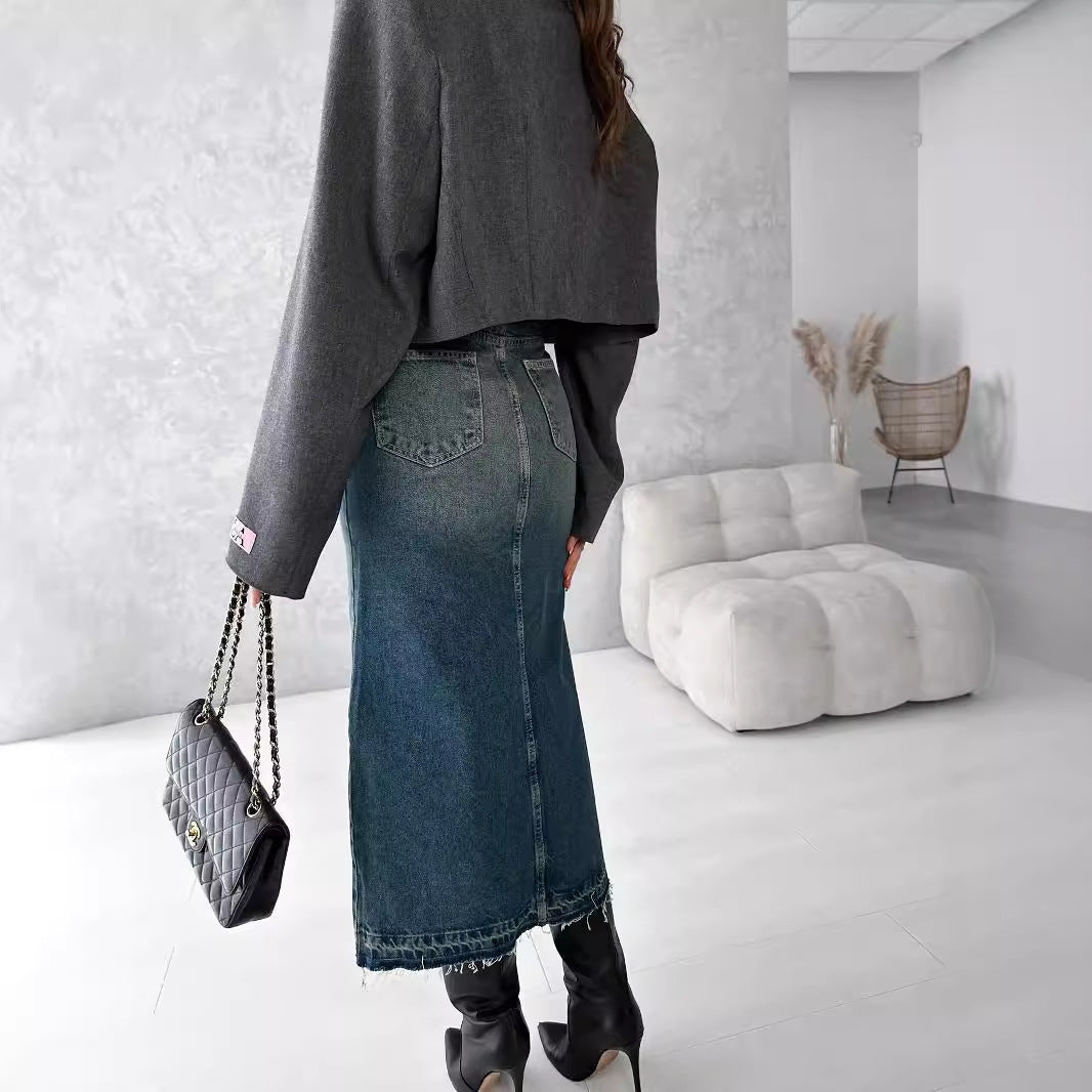 Damen Modischer Oversized Blazer aus hochwertigem Material R&B