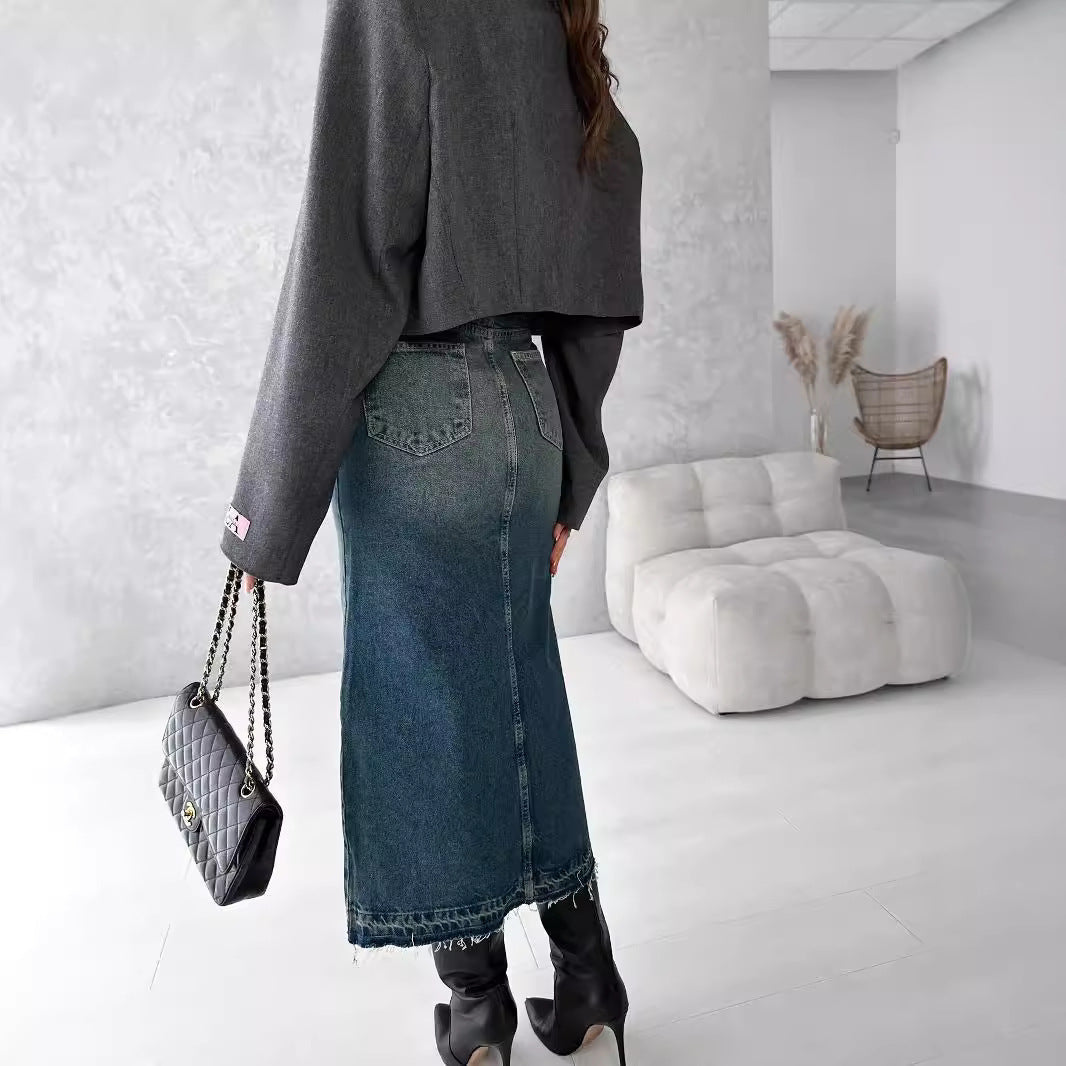Damen Modischer Oversized Blazer aus hochwertigem Material R&B