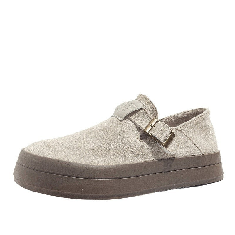 Damen Bequeme Slipper mit modischer Schnalle