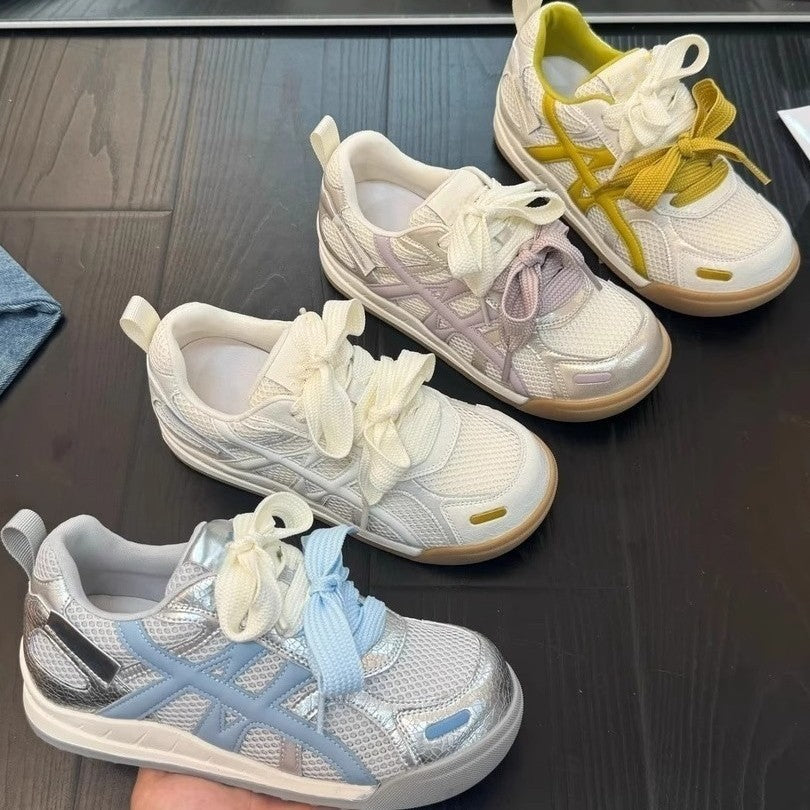 Damen Sportliche Mesh-Sneaker mit innovativer Schnürtechnologie R&B
