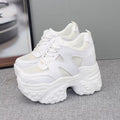 Damen Chunky Sneakers mit atmungsaktiver Mesh-Oberfläche und dämpfender Sohle