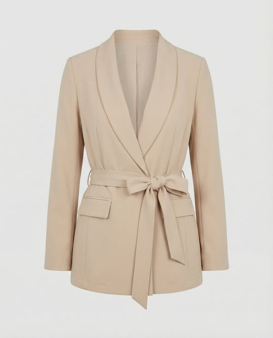 Damen Eleganter Blazer mit taillierbarem Schnitt