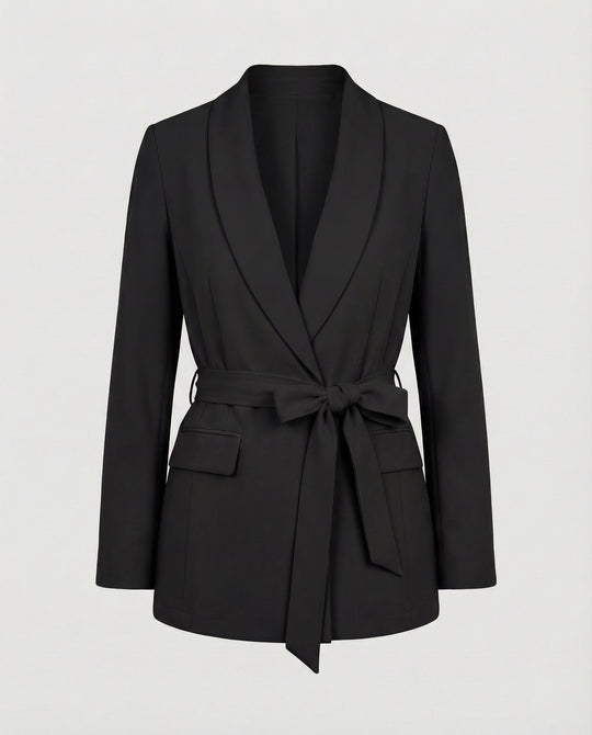 Damen Eleganter Blazer mit taillierbarem Schnitt