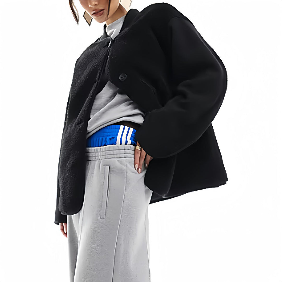 Damen Übergröße Steppjacke R&B