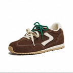 Damen hochwertige Sneaker mit warmem Fleece-Innenfutter und rutschfester Sohle R&B