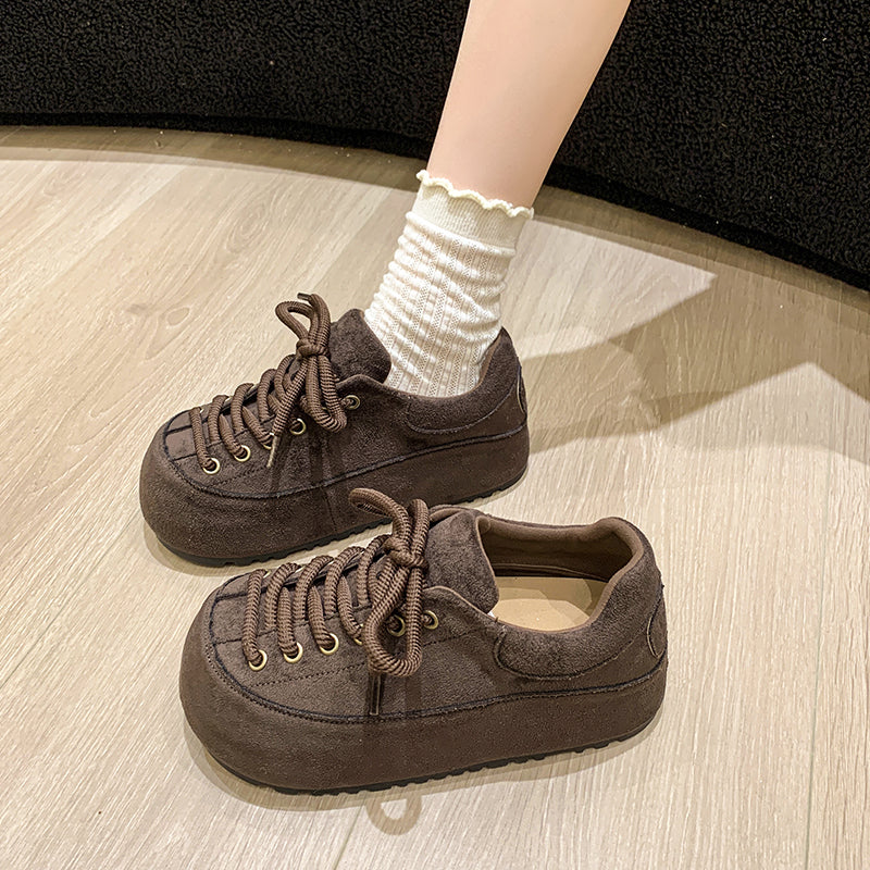 Damen Komfortable Sneaker aus weichem Wildleder R&B