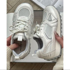 Damen Atmungsaktive Freizeitsneakers mit rutschfester Sohle und elegantem Design R&B