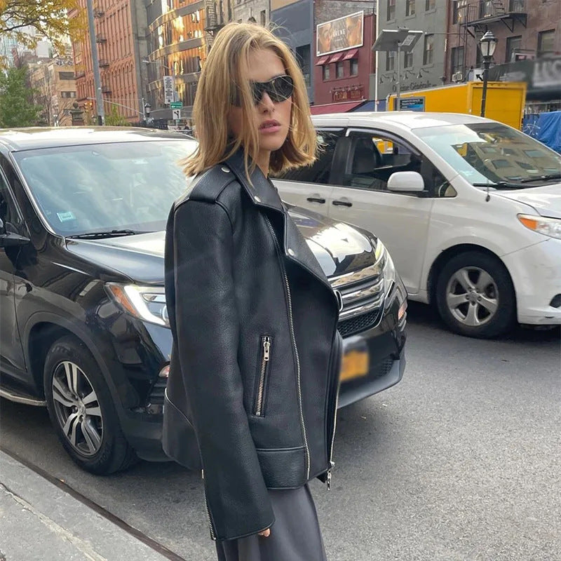 Damen Oversized jacke im urbanen Stil R&B