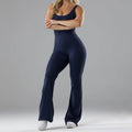 Damen Sportlicher Flared Jumpsuit mit weichem Material R&B