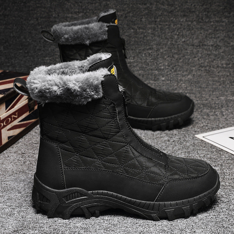 Damen Winterstiefel mit isolierender Innenausstattung und rutschfester Außensohle R&B