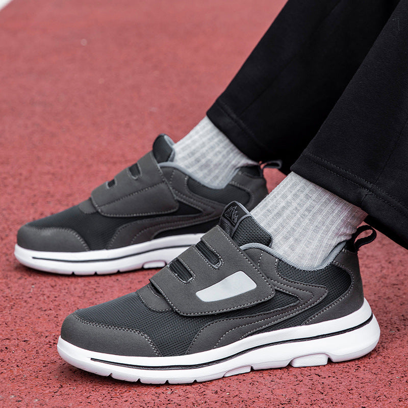 Damen Freizeitsneaker mit verstellbarem Klettverschluss und atmungsaktiver Mesh-Oberfläche R&B