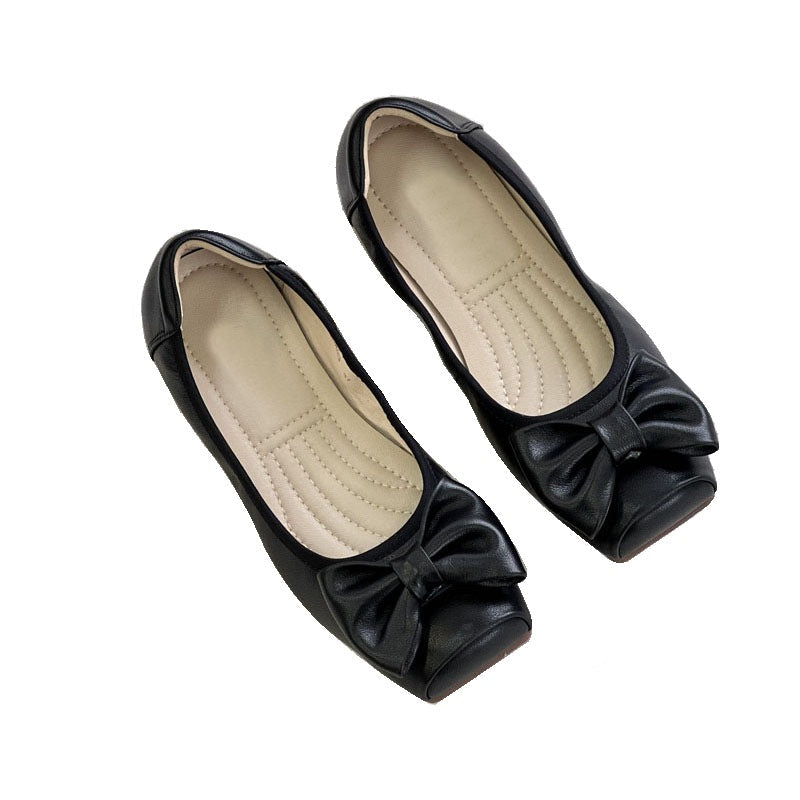 Damen Ballerinas mit elegantem Schleifen-Akzent